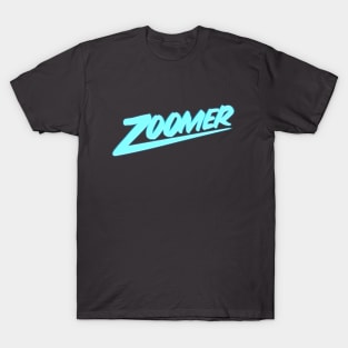 Zoomer Neon Blue T-Shirt